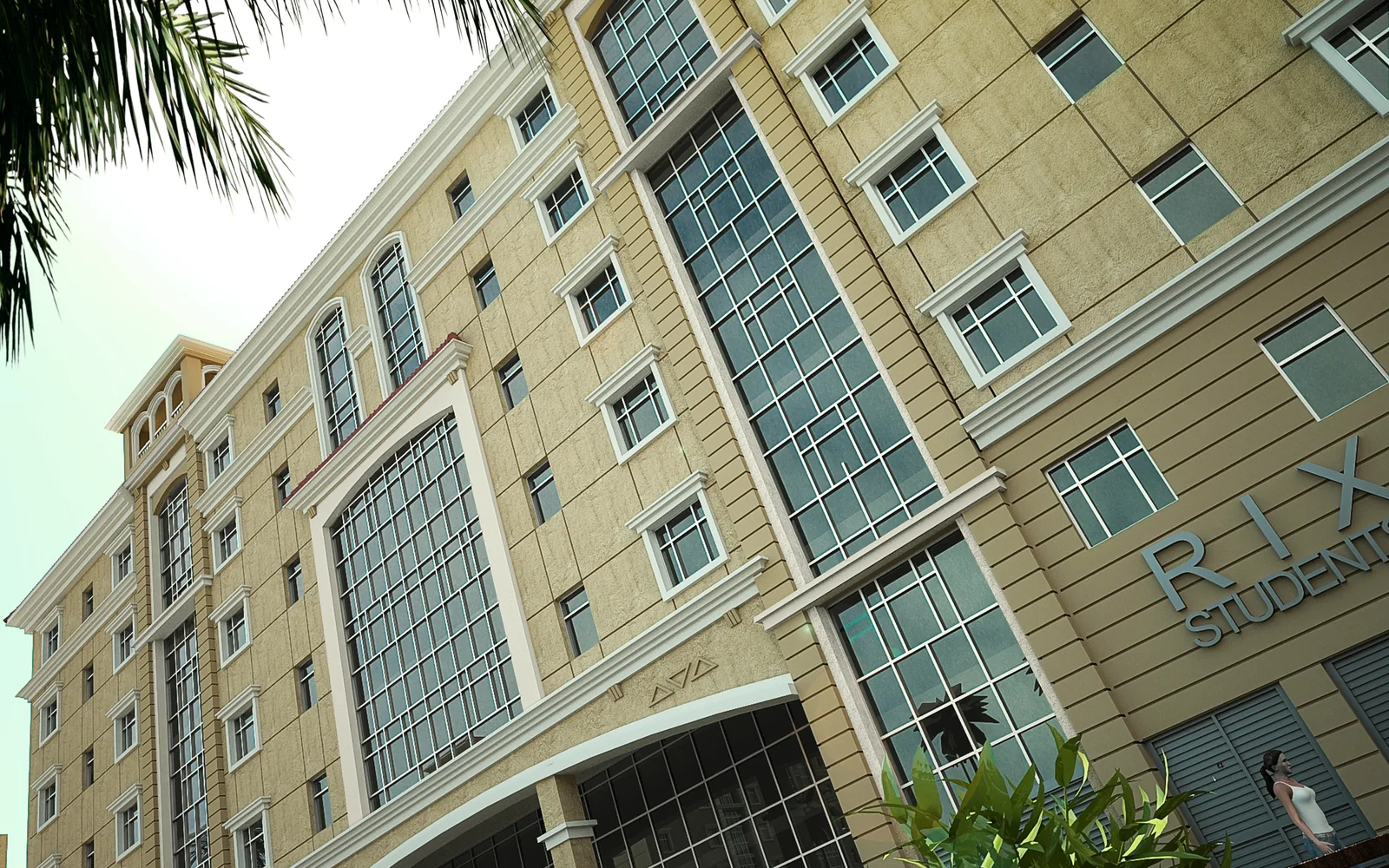 Diák campus épülete, Dubai Academic City